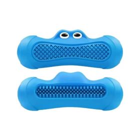 Rubber Crazy Monster Squeaky Toys For Dogs,Toy For Chewers,Non Toxic Chew Toys (Option: Blue)