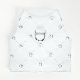 Glamour Baby Dog Harness (Color: Snow, size: XS)