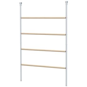 Chicken Roost for Coop, Jungle Gym Roosting Bar, 55" x 33.75" (Option: Natural Wood-850x130x95 mm)